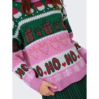 ONLY Weihnachts Relaxed Fit Pullover  