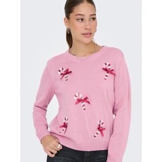 ONLY Pullover Motif Renne Noël  