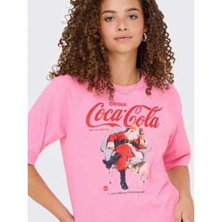 ONLY T-Shirt Imprimé Coca-Cola Père Noël  