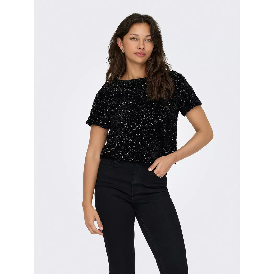 Only - Top, für Damen, Black, Größe XS 3