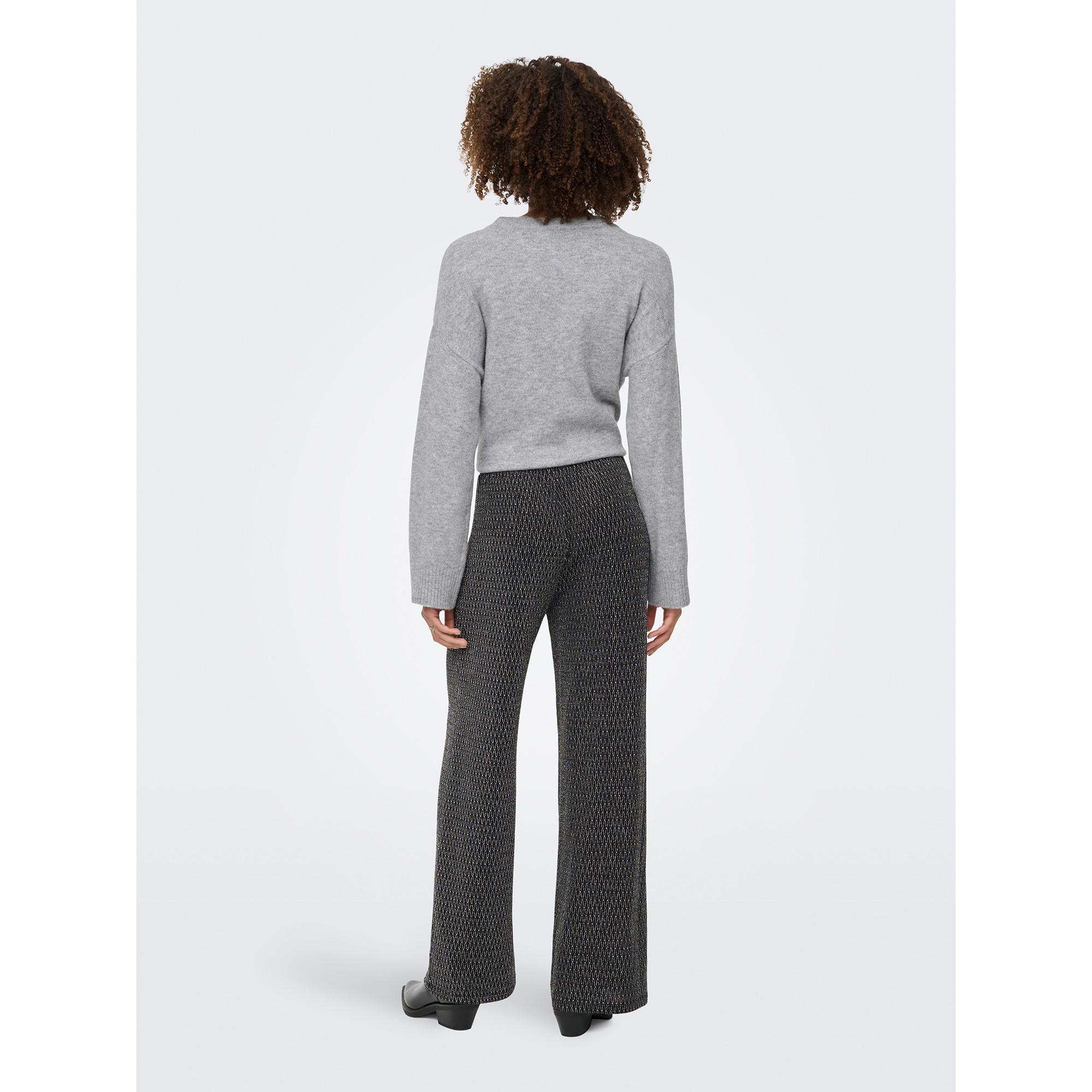 ONLY Pantalon Large Fils Scintillants  