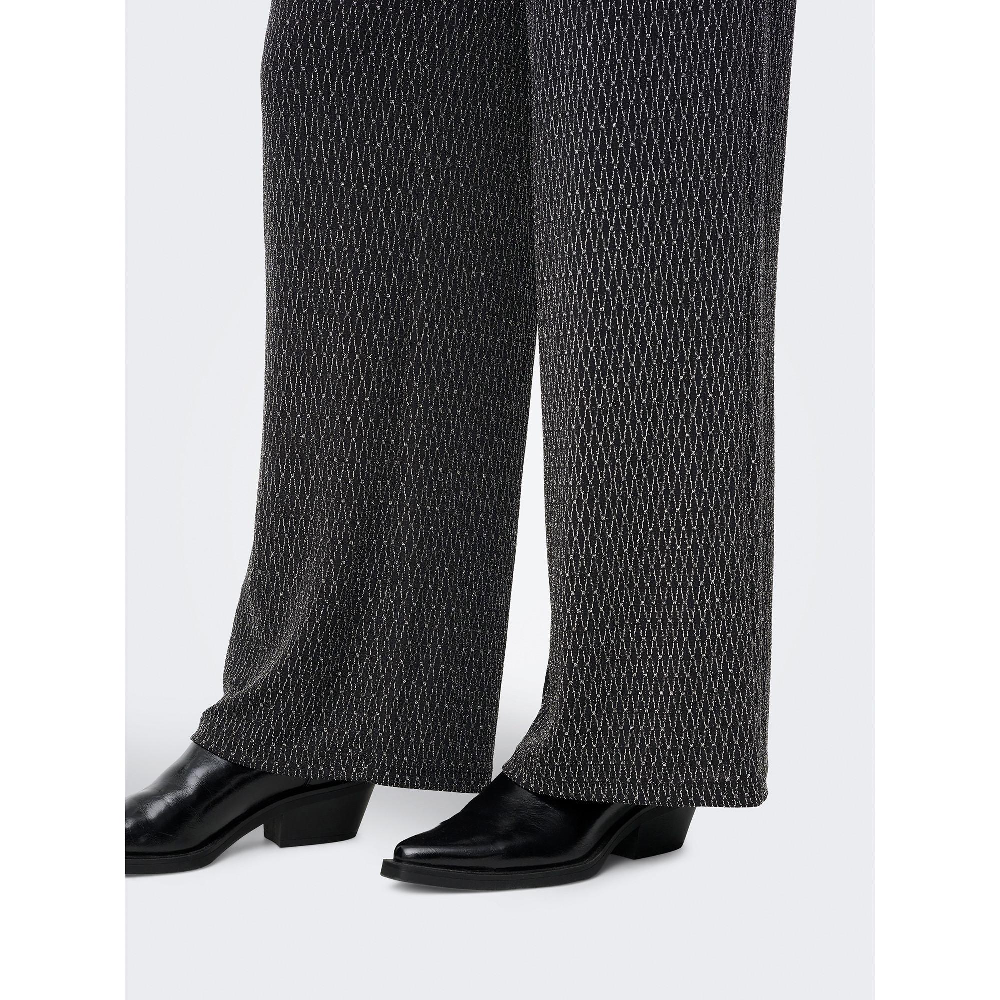 ONLY Pantalon Large Fils Scintillants  