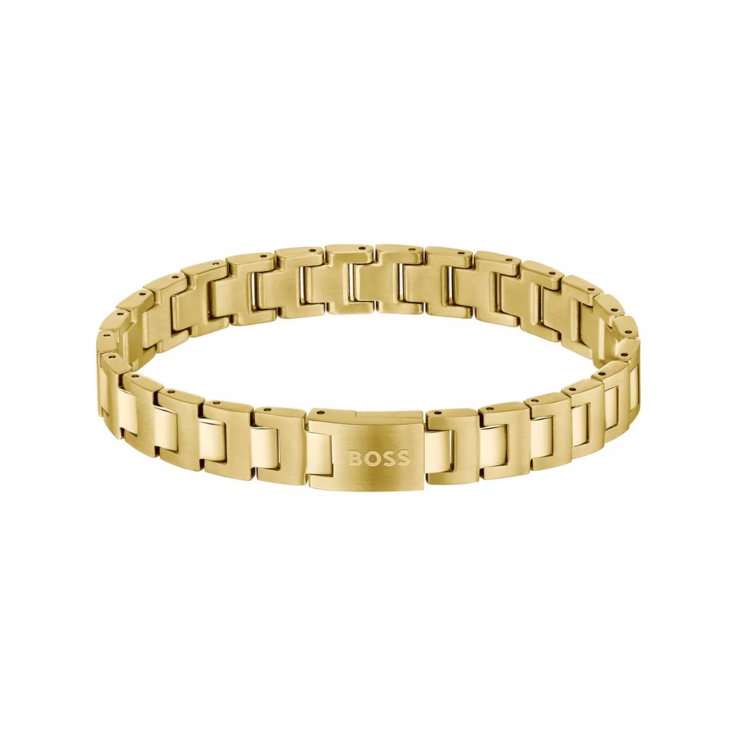 Gents BOSS Candor Yellow Gold Coloured Bracelet