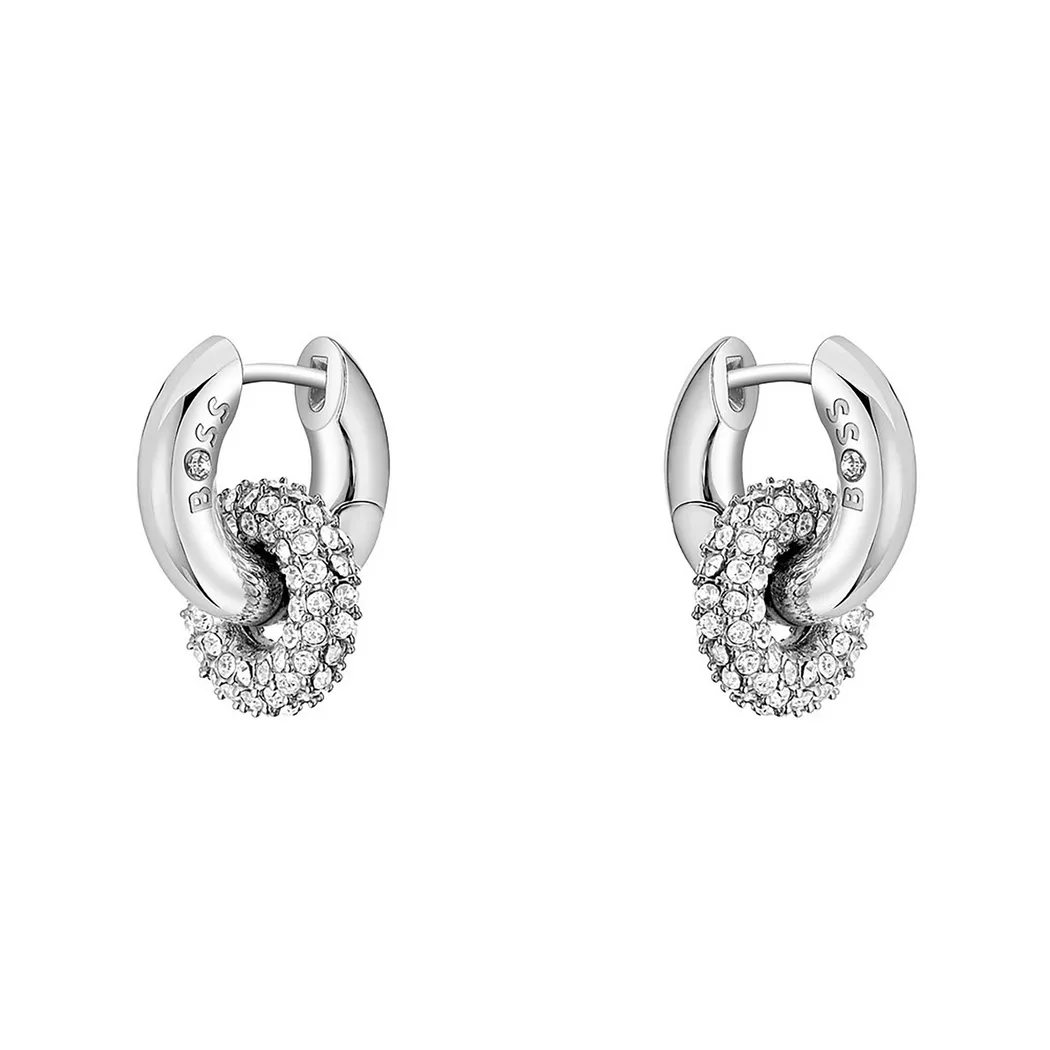 Boss - Ohrringe, Live Precious, One Size, Silber