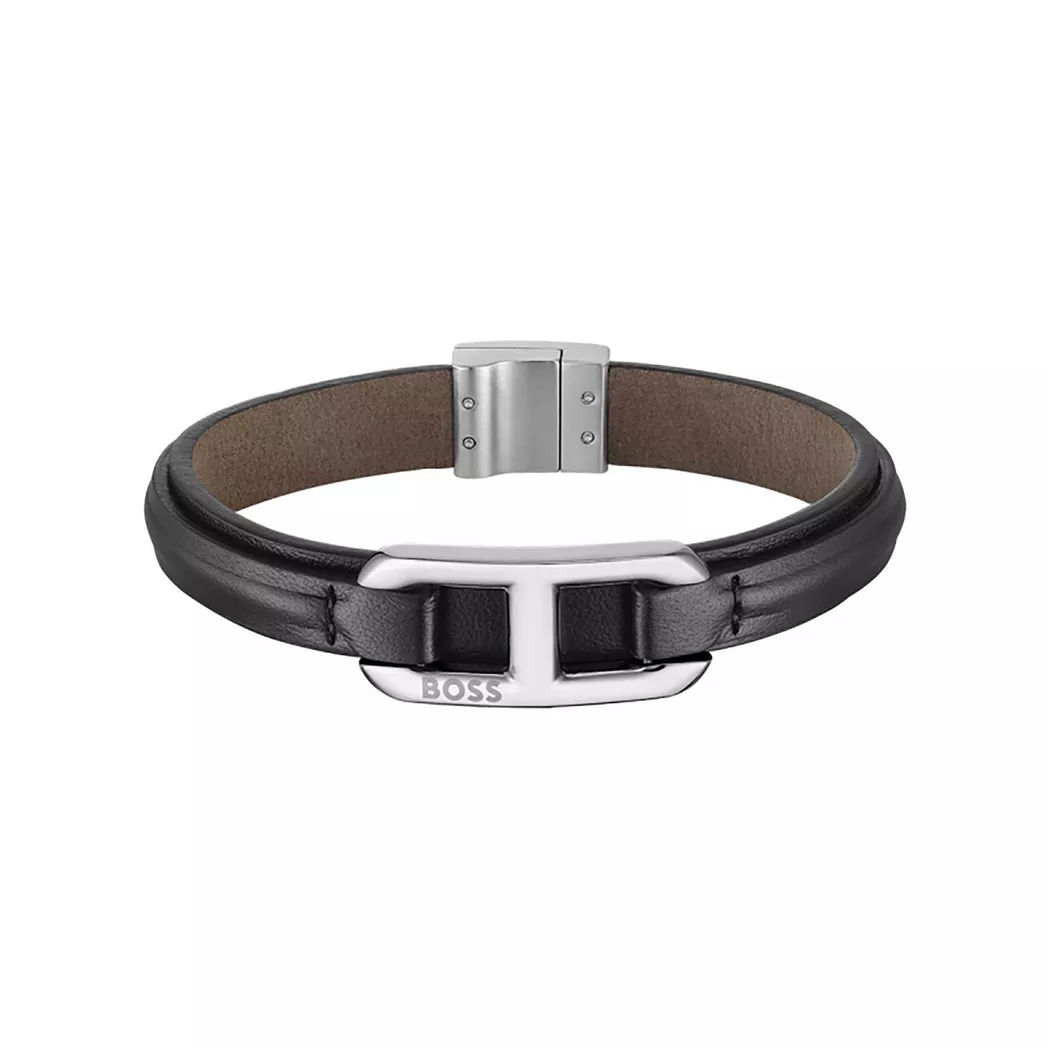 BOSS Lederarmband "KODE"