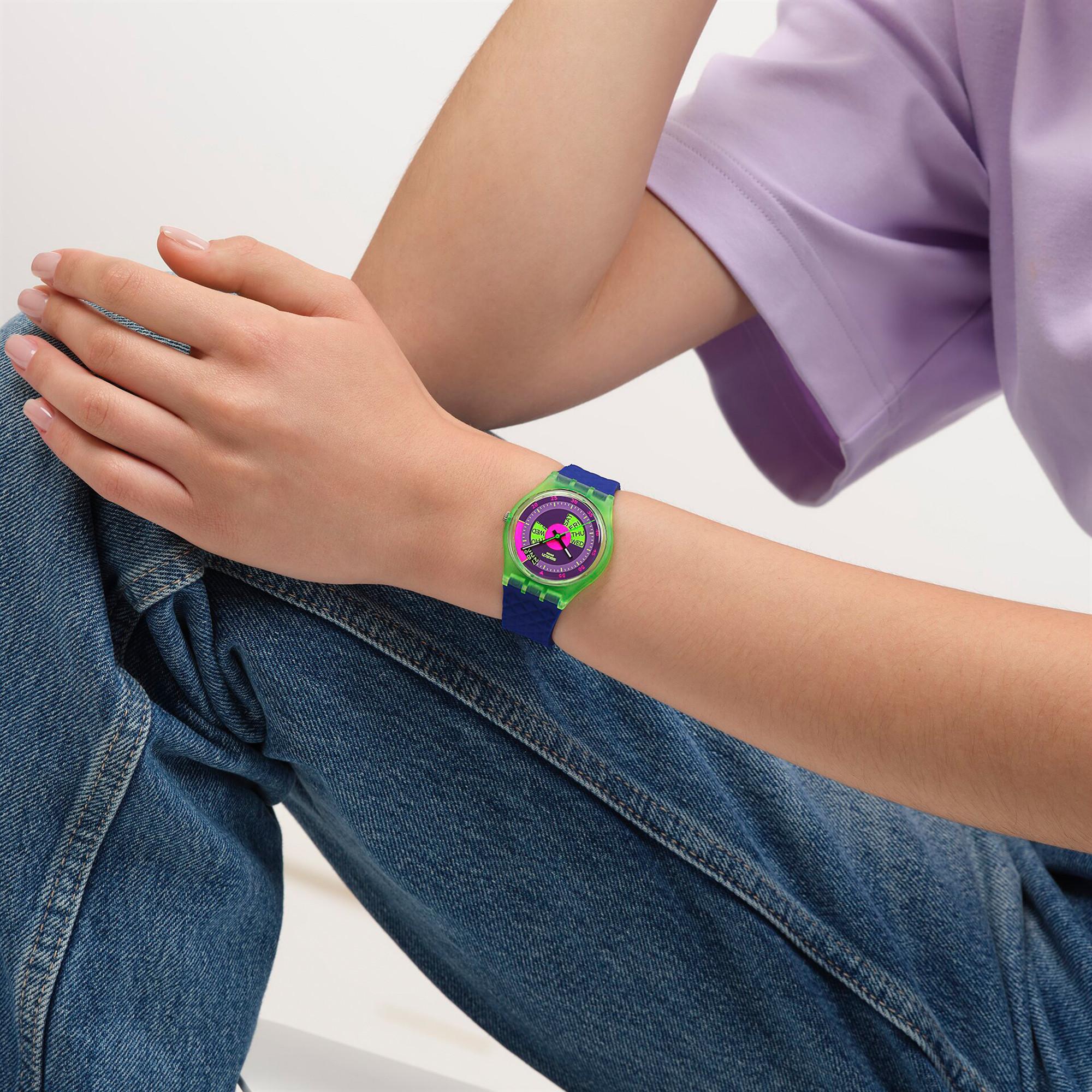 swatch   NEON SKYCHART Orologio analogico 