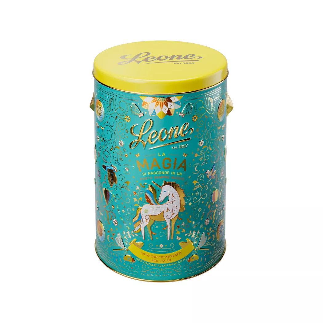LEONE - Milchschokoladen-Ei, Easter, 300 g