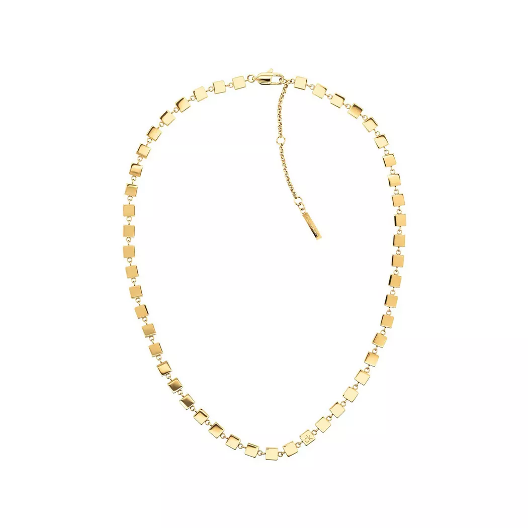 Calvin Klein - Halskette, Geometric, 40.5CM, Gold