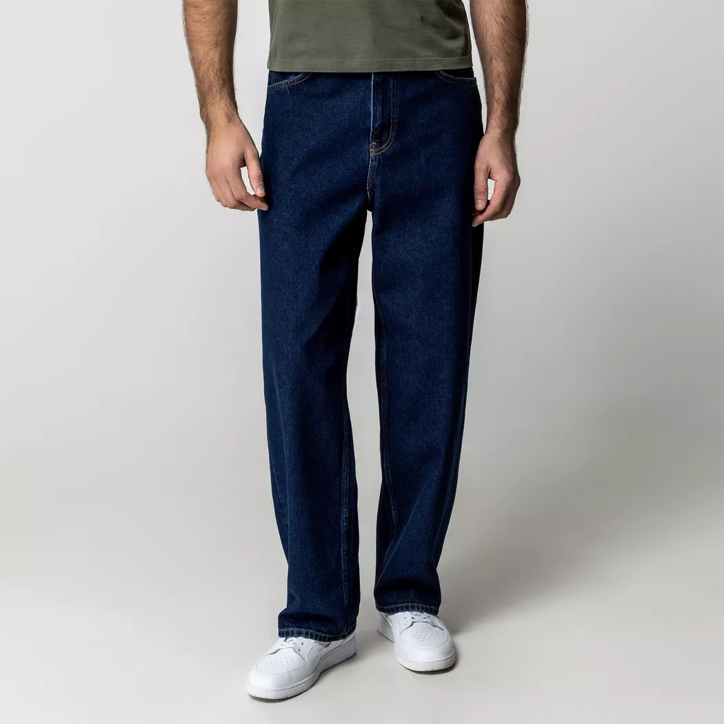 Manor Man - Hose, für Herren, Blau Denim, Größe W34/L30