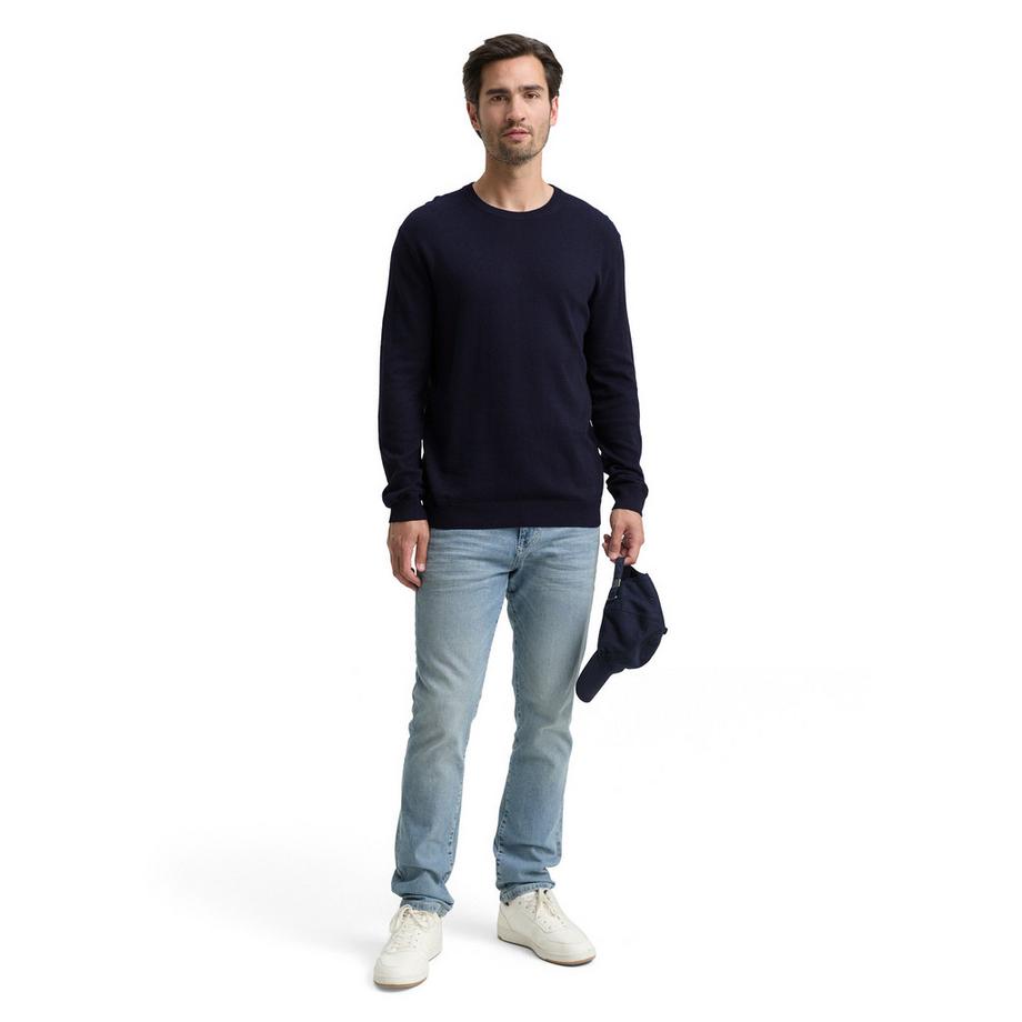 TOM TAILOR Sweatshirt Col Rond  