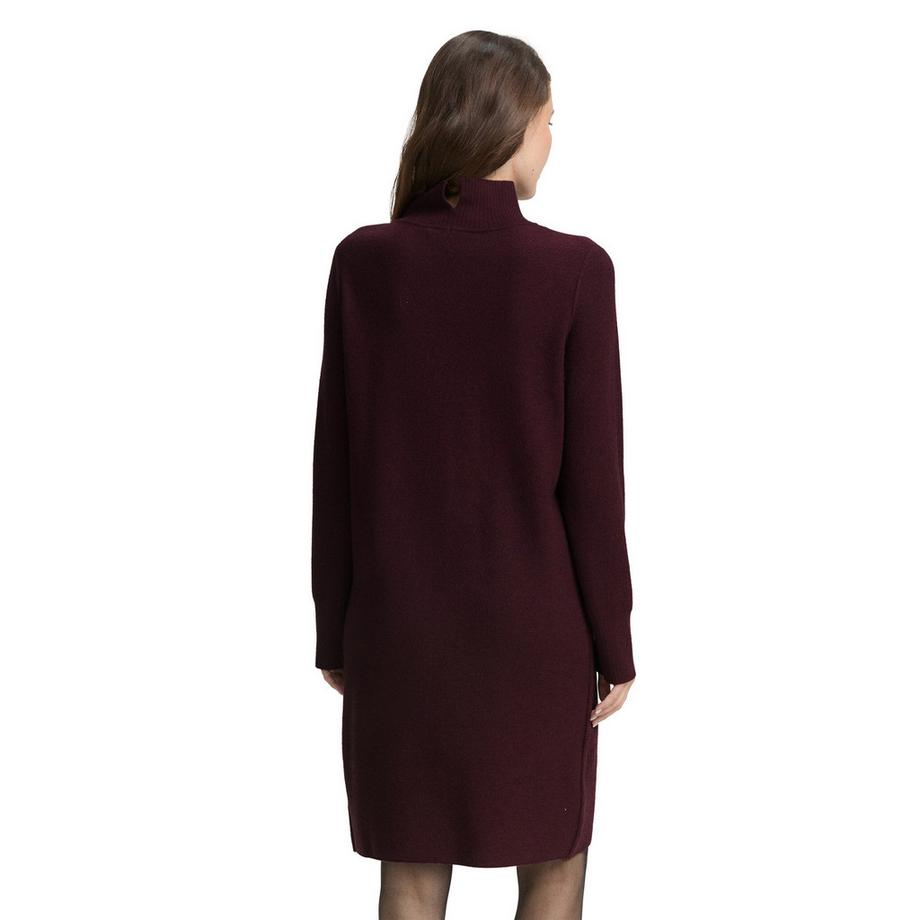 TOM TAILOR Robe en maille Col montant  