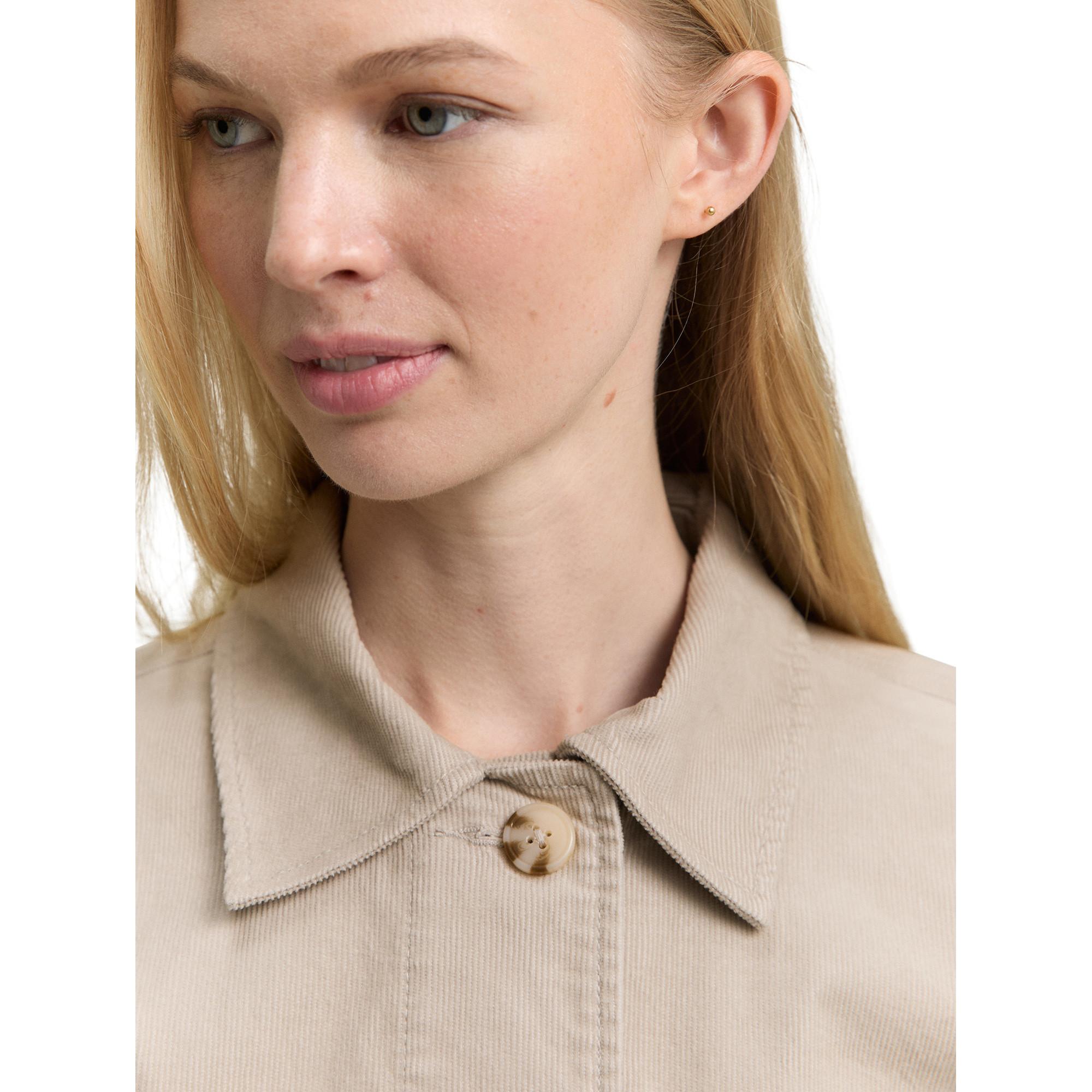 TOM TAILOR Veste Trucker Oversize en Côtelé  