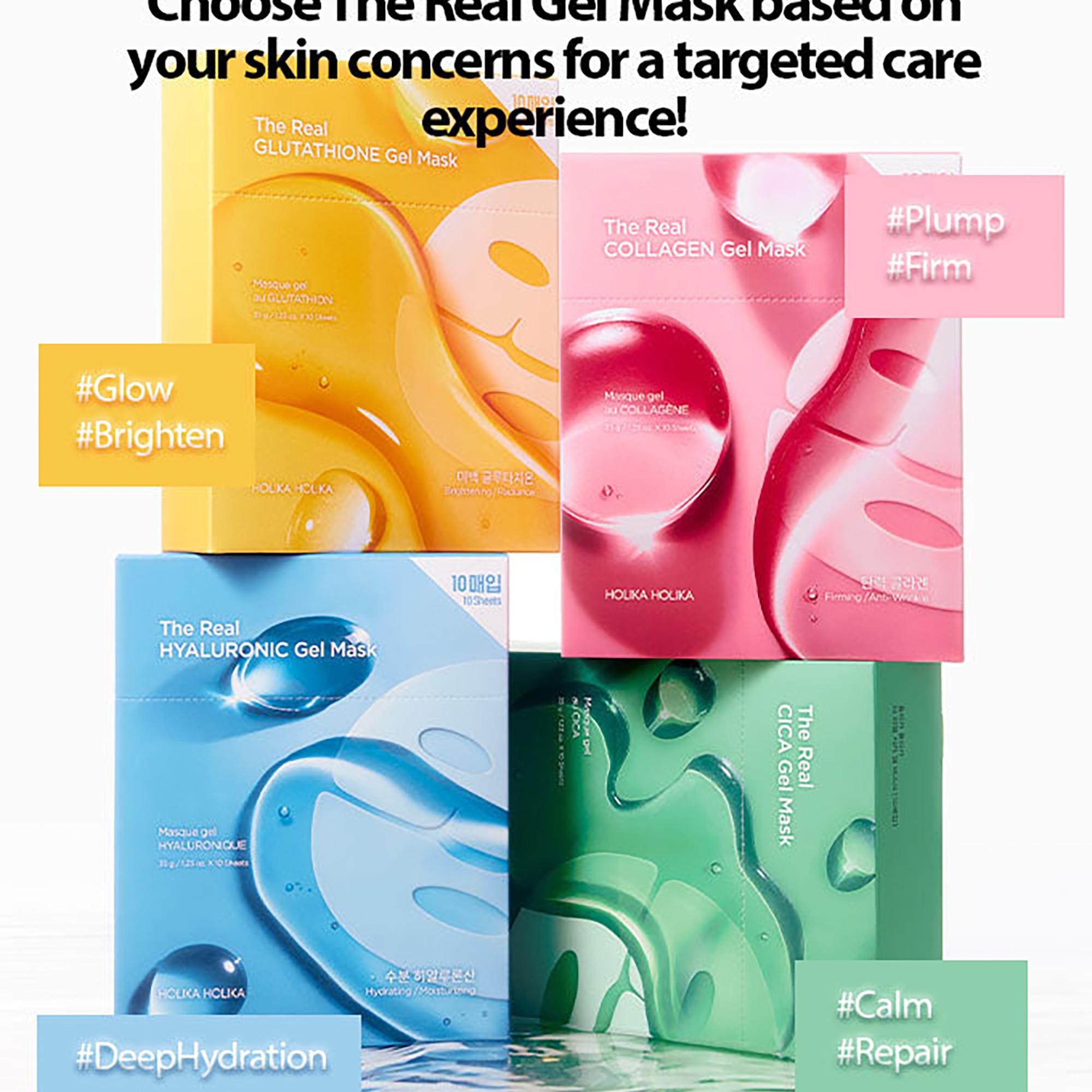 HOLIKA HOLIKA  The Real Glutathione Gel Mask 