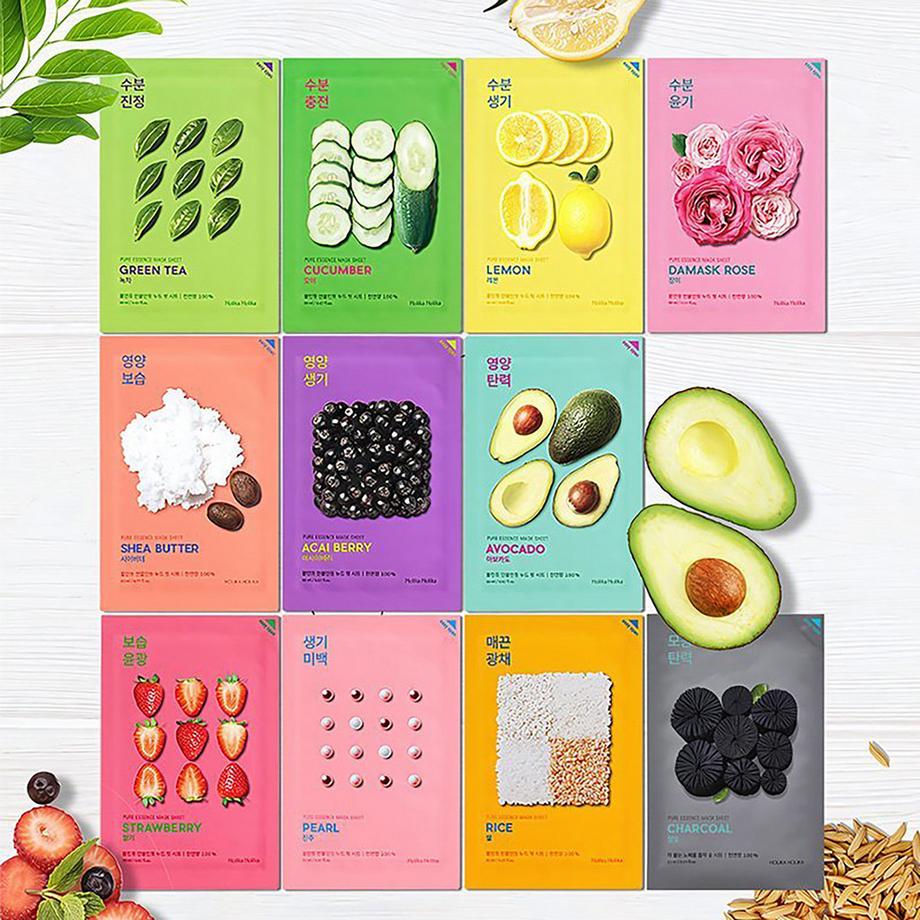 HOLIKA HOLIKA  Pure Essence Mask Sheet - Avocado 