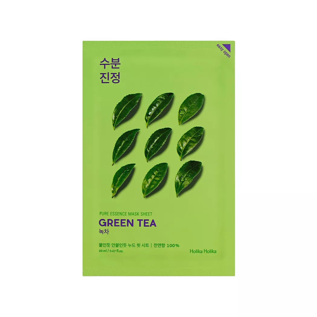 HOLIKA HOLIKA - Pure Essence Mask Sheet - Green Tea, 1 Stück