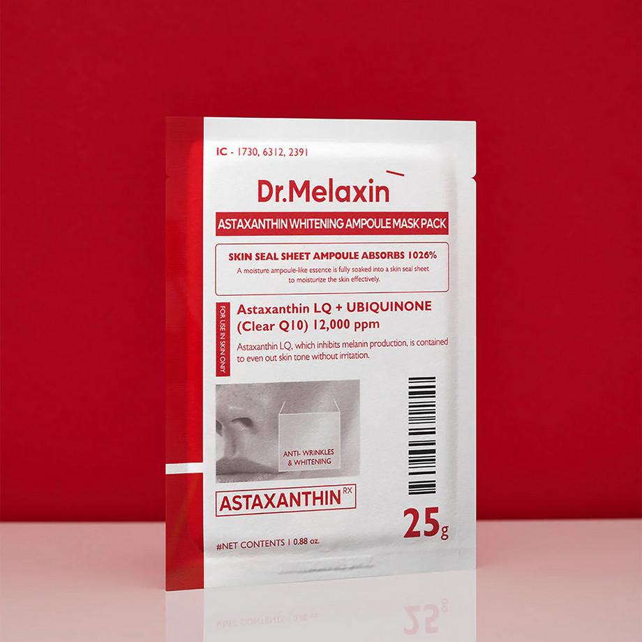 Dr.Melaxin  Astaxanthin Brightening Ampoule Mask 