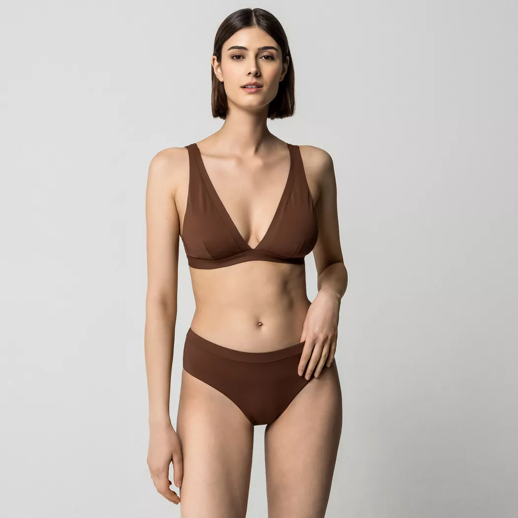 Manor Woman - Bikini Hose, für Damen, Cognac, Größe XS 2