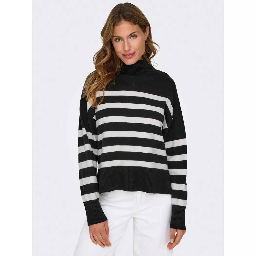 Only - Pullover, für Damen, Zweifarbig, Größe M
