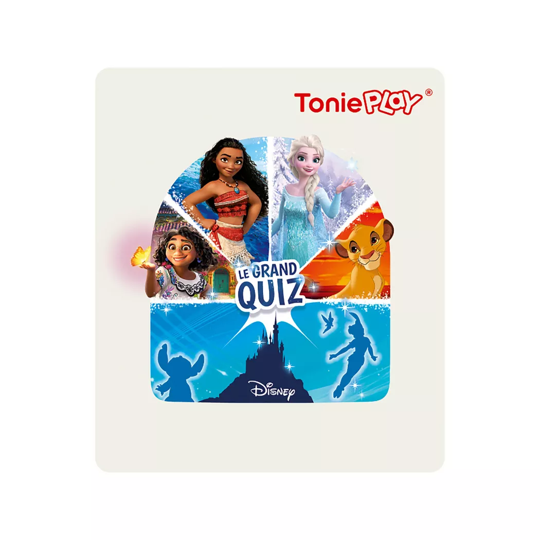 Tonies Tonieplay Disney Le grand quiz Multicolor