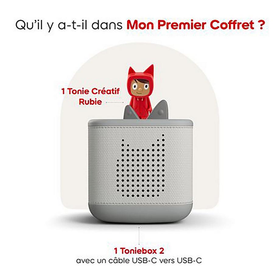 Tonies  Toniebox 2 Gris Lune FR. 
