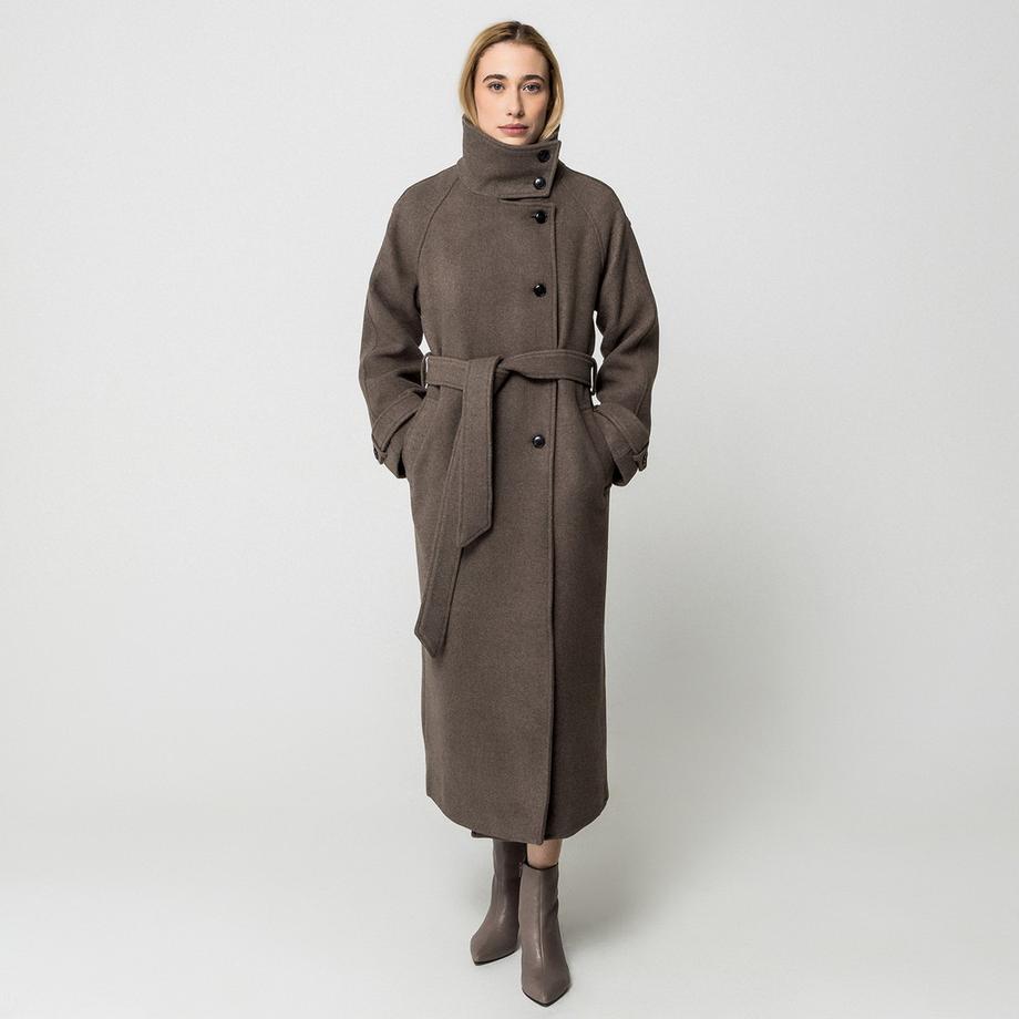 Gina Tricot Manteau long avec ceinture  