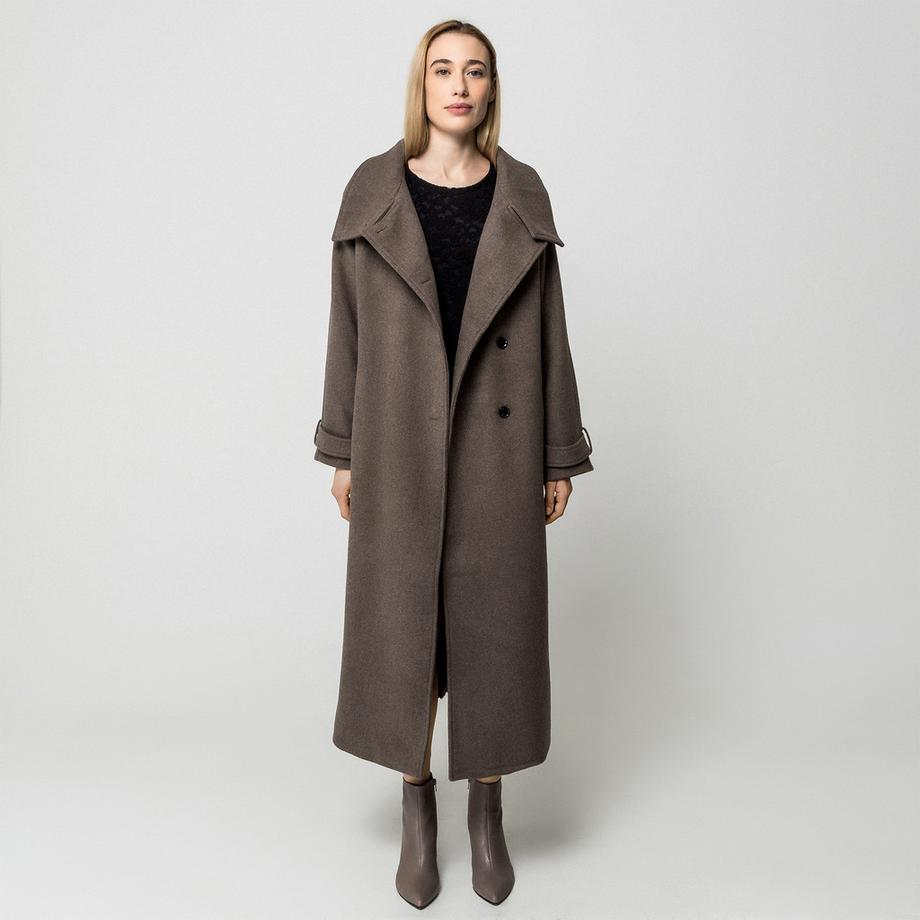 Gina Tricot Manteau long avec ceinture  