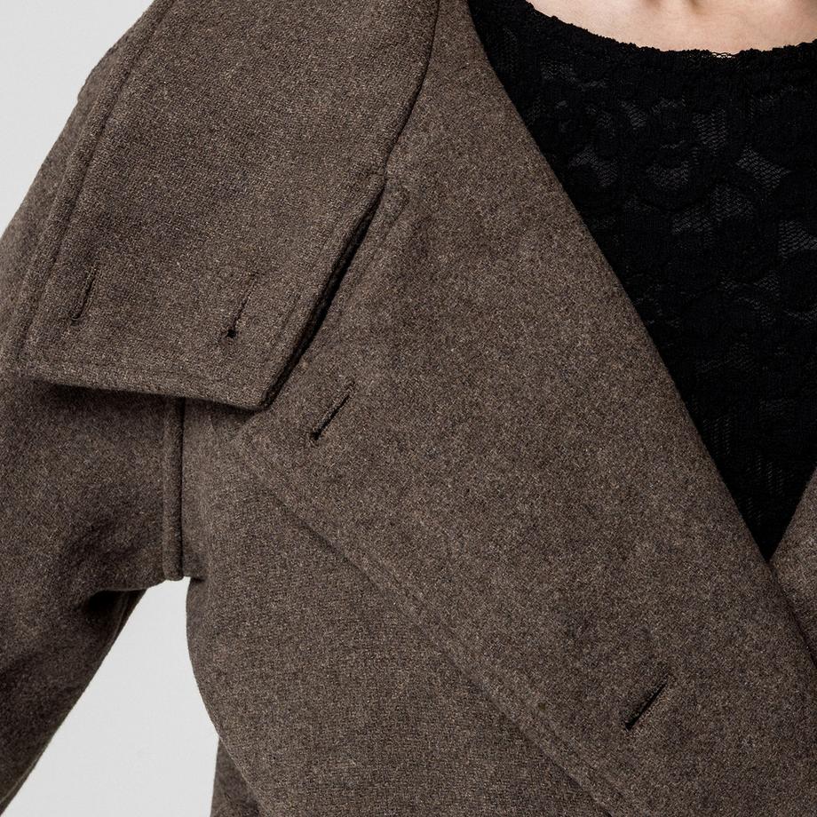 Gina Tricot Manteau long avec ceinture  