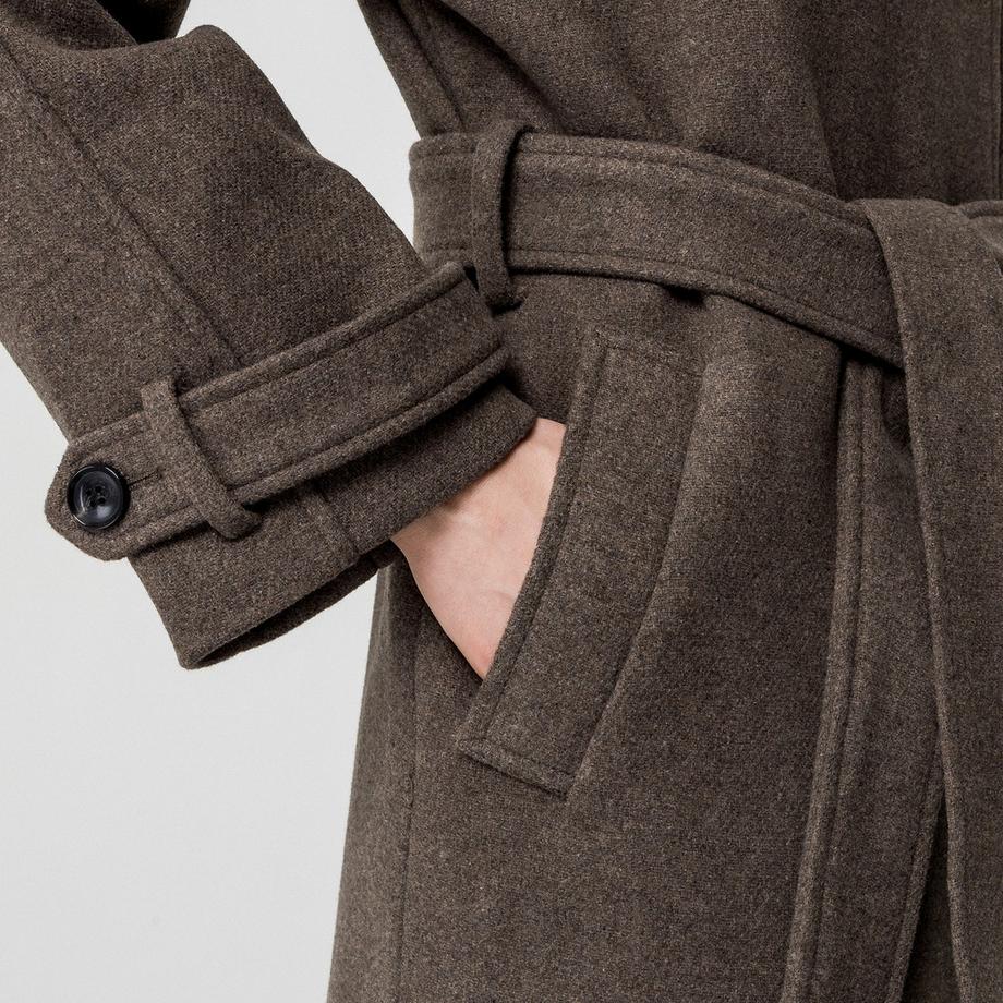 Gina Tricot Manteau long avec ceinture  