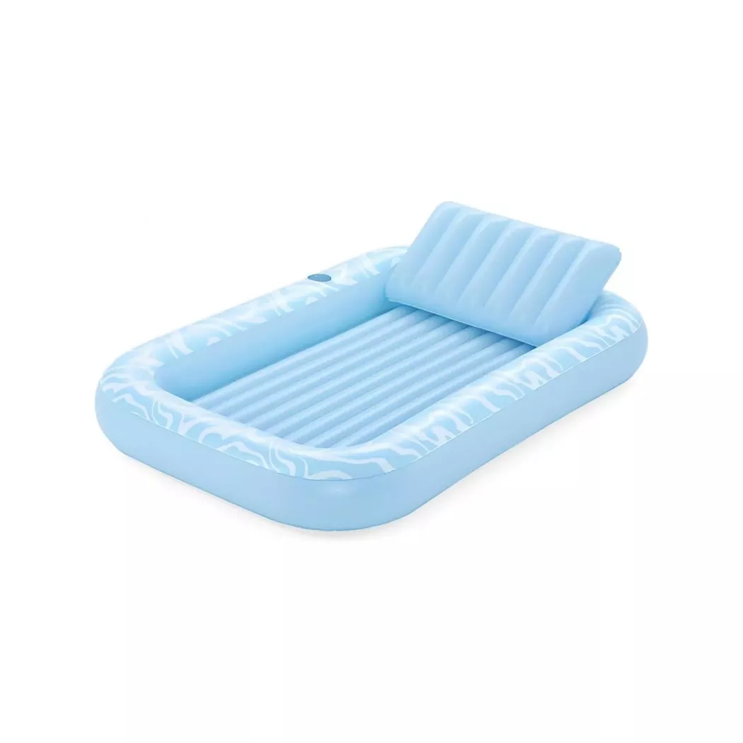 Bestway - Aufblasbare Sonnenliege Sun Kissed, 214X155CM, Multicolor