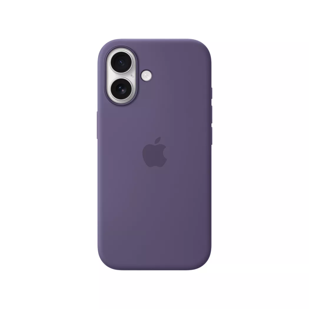Original Apple iPhone 17 Silicone Case - MagSafe Kompatibel - Purple Fog (MGF04ZM/A)