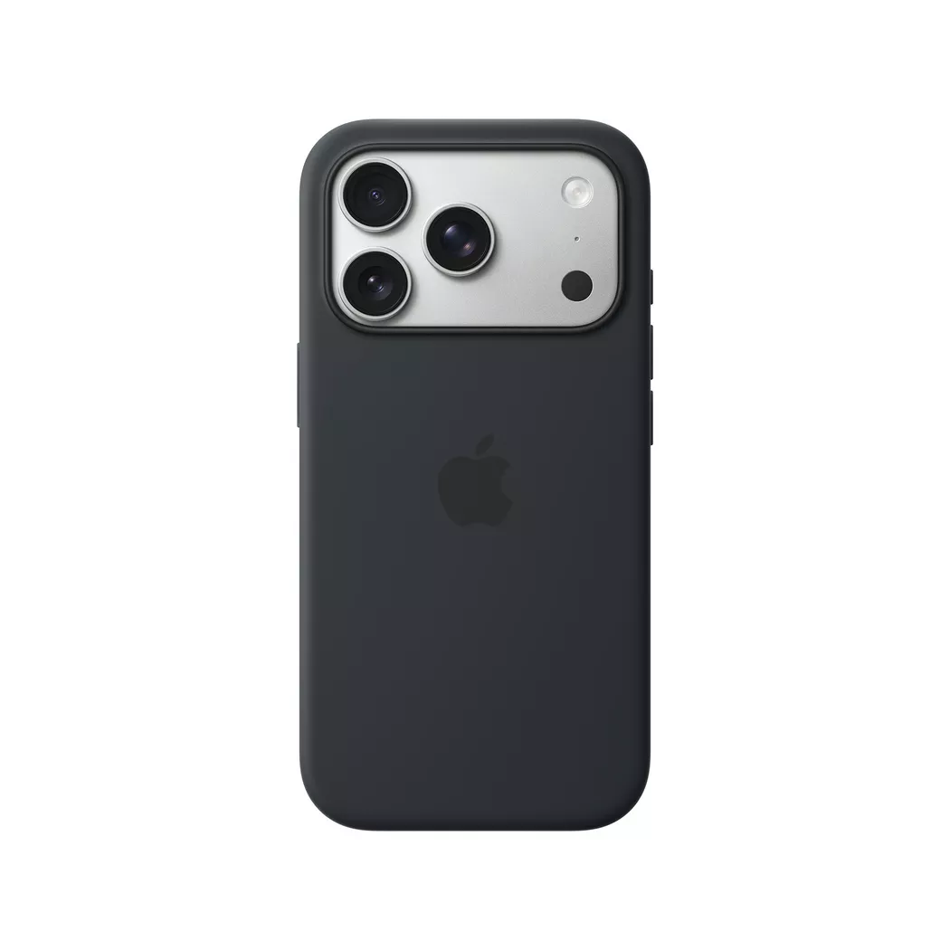 Apple iPhone 17 Pro Silicone Case with MagSafe and Camera Control – Black 2