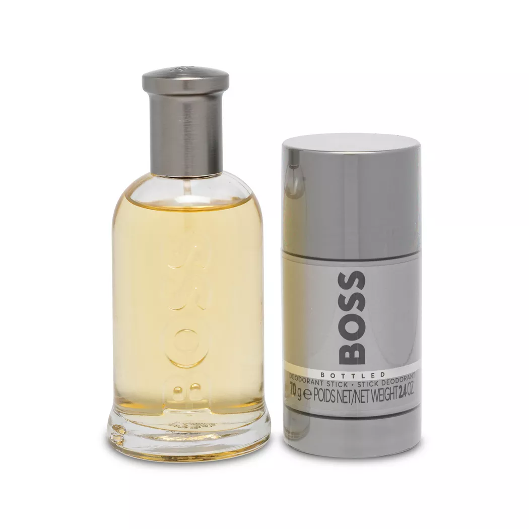 Hugo Boss BOTTLED 2 PCS SET FOR MEN: 3.3 EAU DE TOILETTE SPRAY + 2.4 DEODORANT STICK  One Size male 2