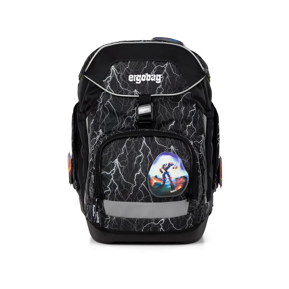 Ergobag Schulrucksack-Set, 6-teilig Super reflektBär 