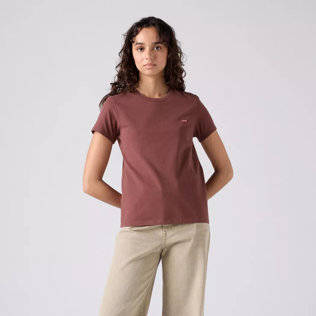 Levi's® - T-Shirt, für Damen, Bordeaux Größe S