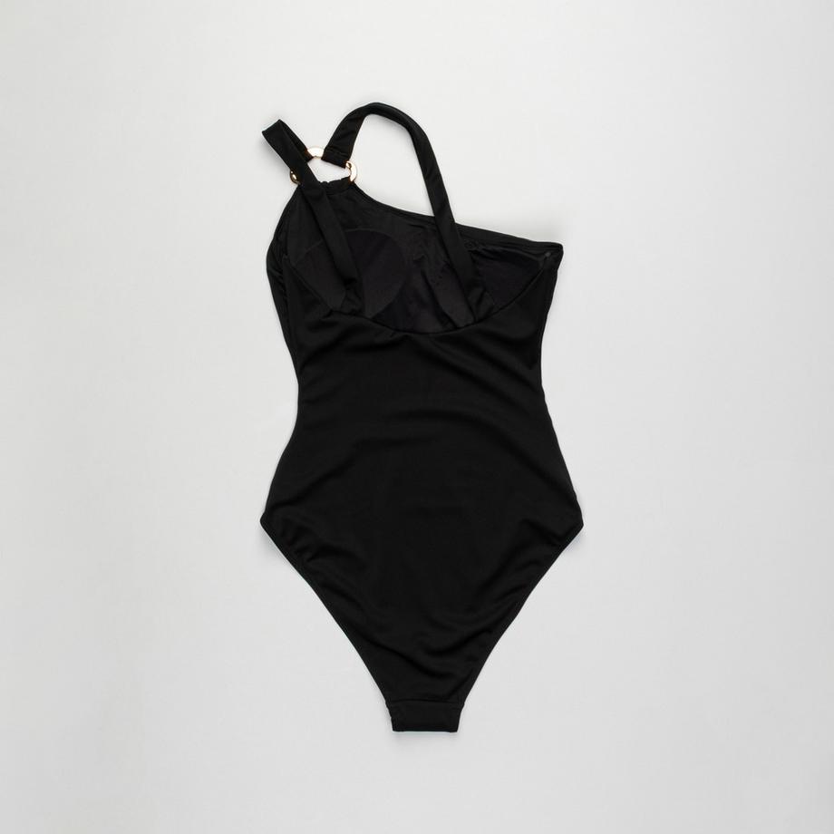 Manor Woman One-Shoulder Badeanzug mit Ringdetail  