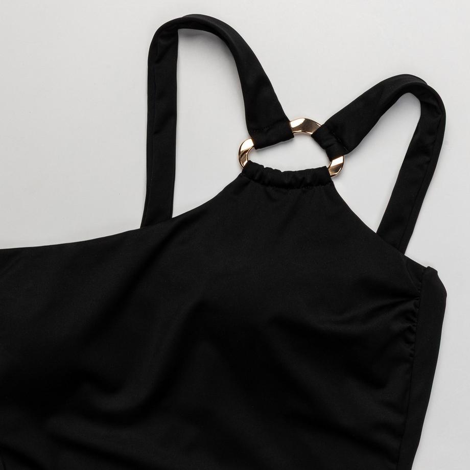 Manor Woman One-Shoulder Badeanzug mit Ringdetail  