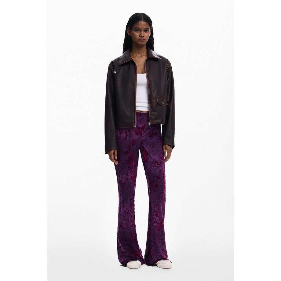 Desigual Pantalon Flared Floral  