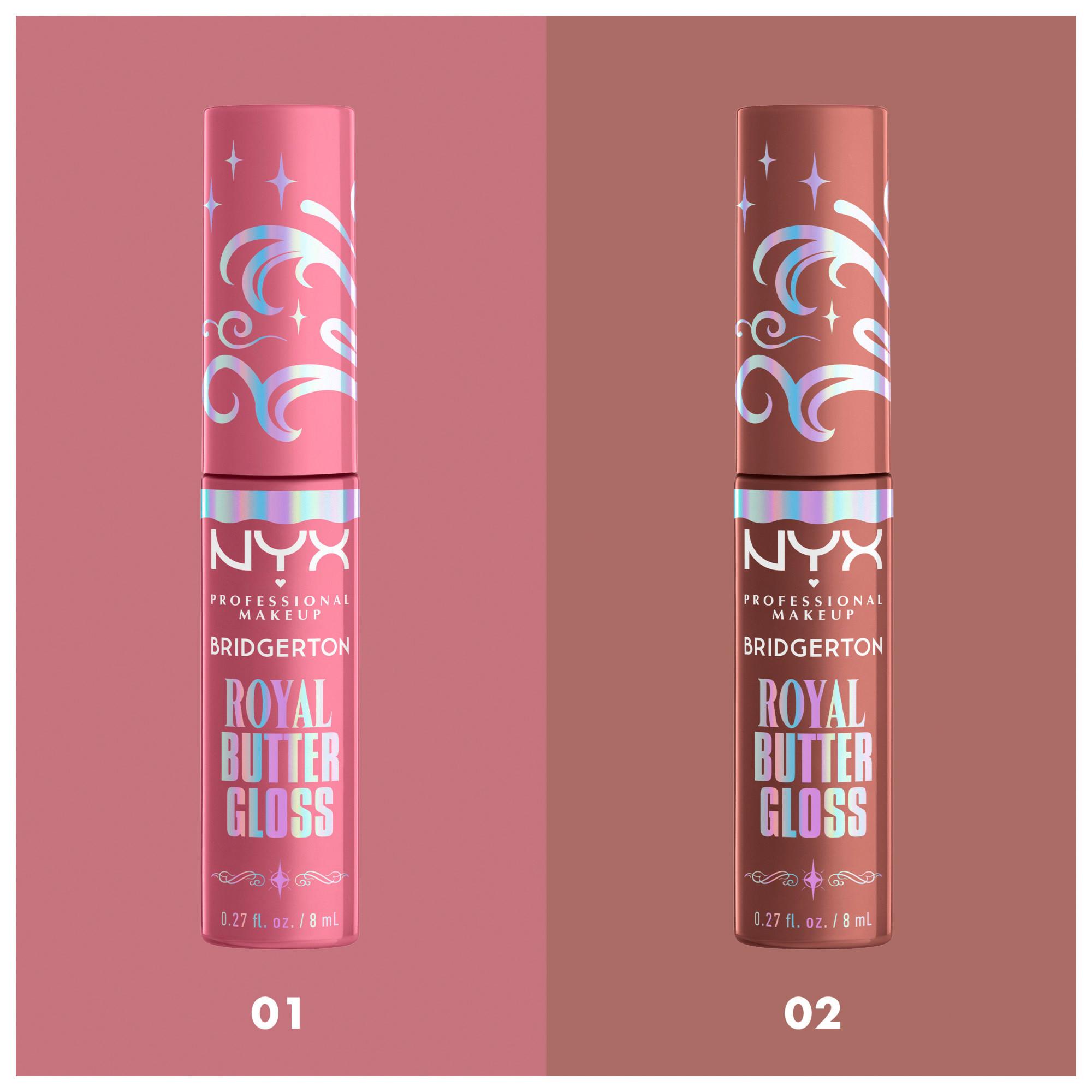 NYX-PROFESSIONAL-MAKEUP  Bridgerton Royal Butter Lipgloss 