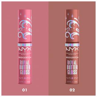 NYX-PROFESSIONAL-MAKEUP  Bridgerton Royal Butter Lipgloss 