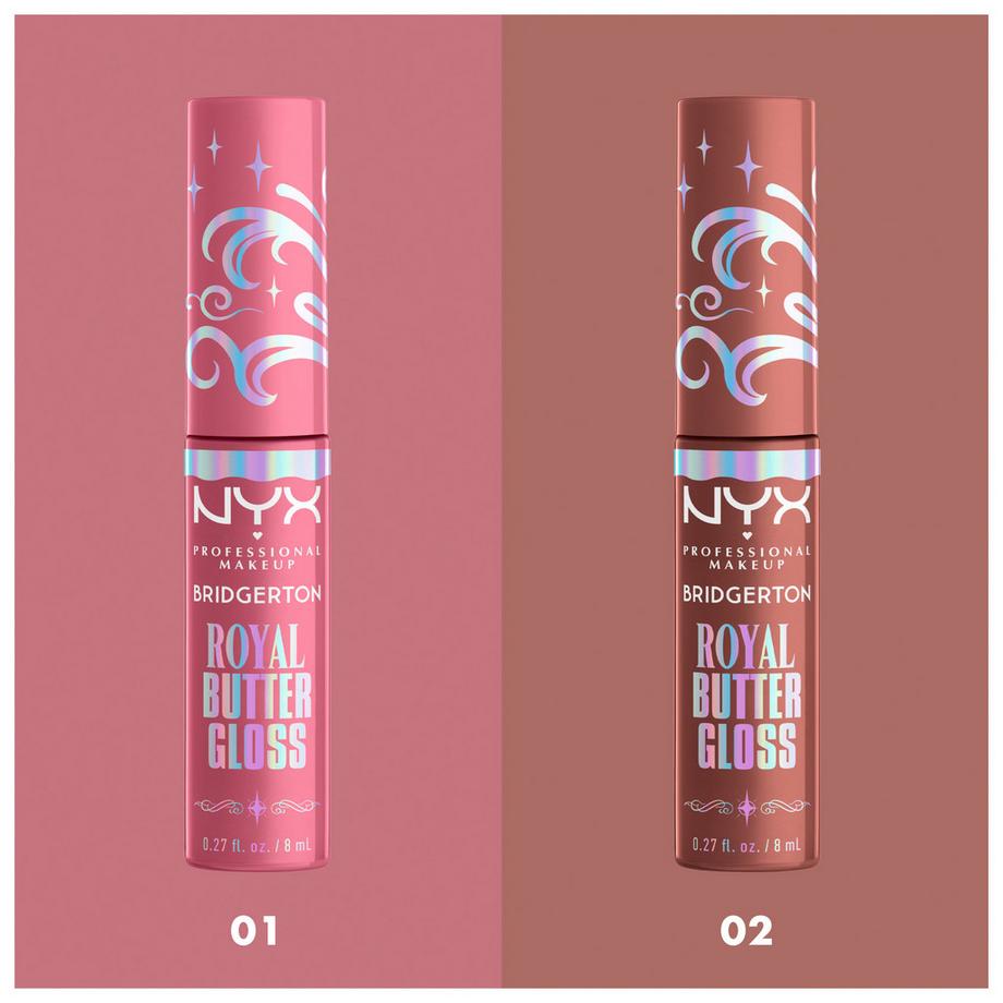NYX-PROFESSIONAL-MAKEUP  Bridgerton Royal Butter Lipgloss 