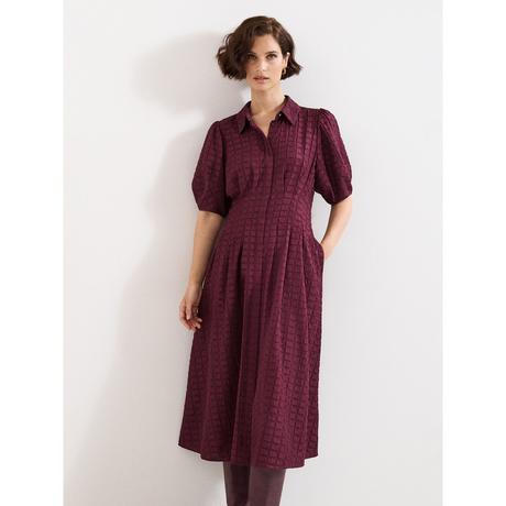 Phase Eight Robe Midi Manches Bouffantes  