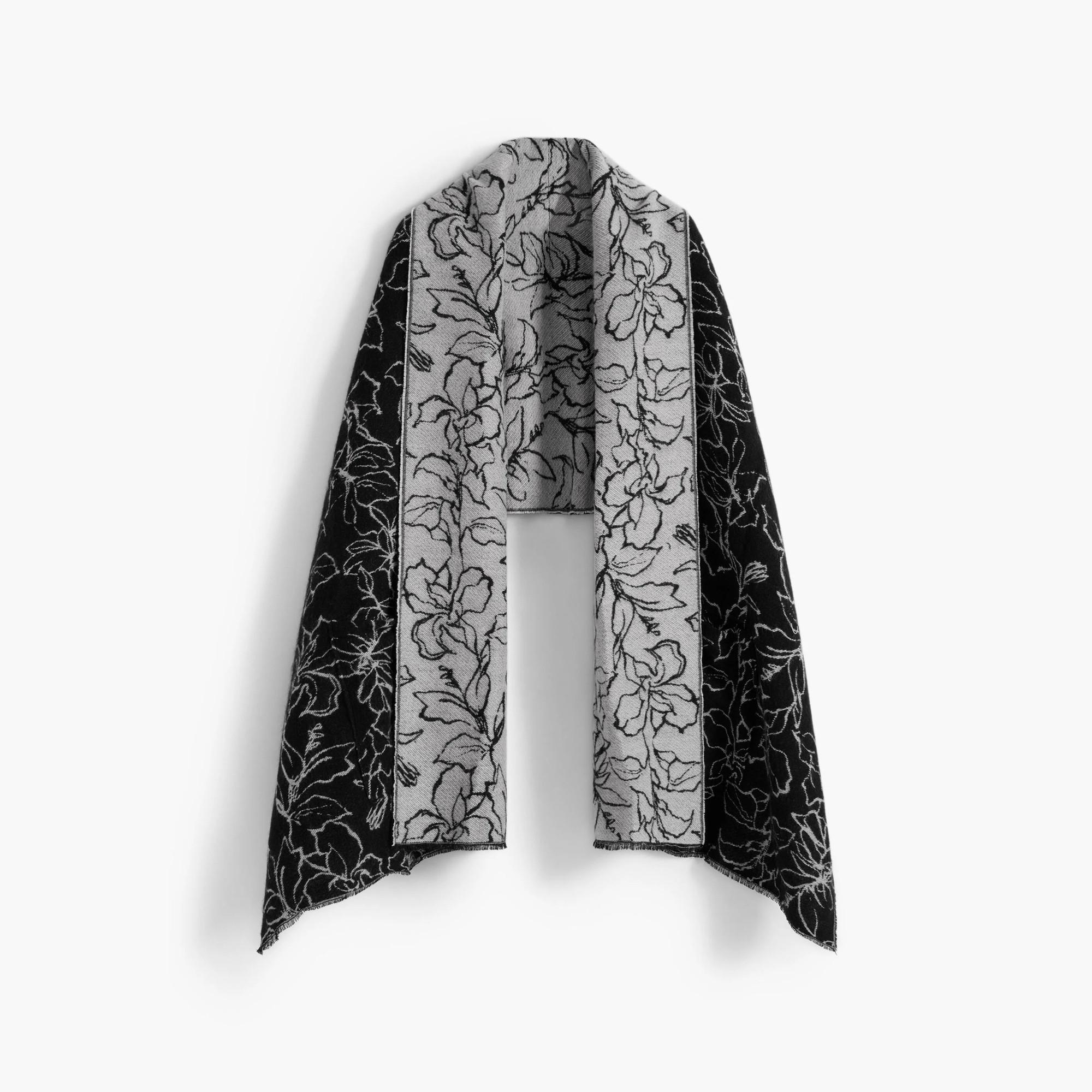 Desigual Blumenmuster Poncho  