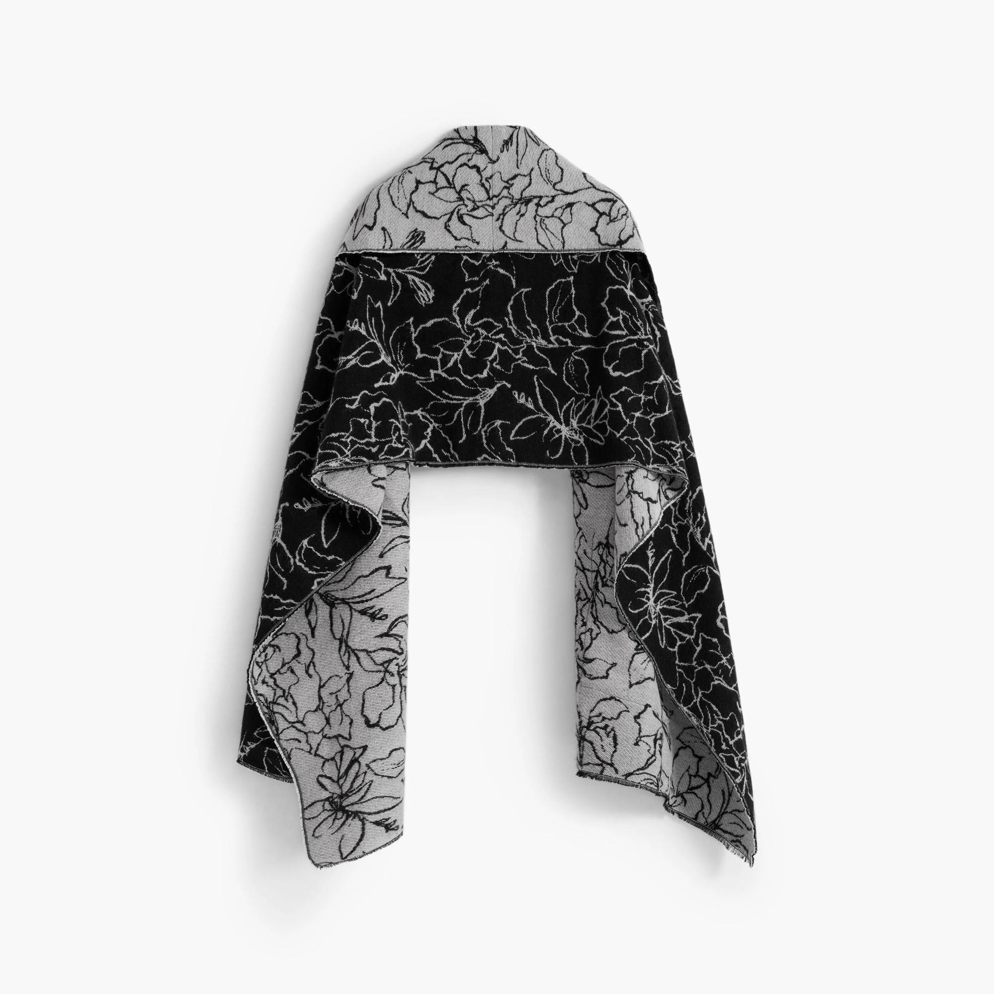 Desigual Blumenmuster Poncho  