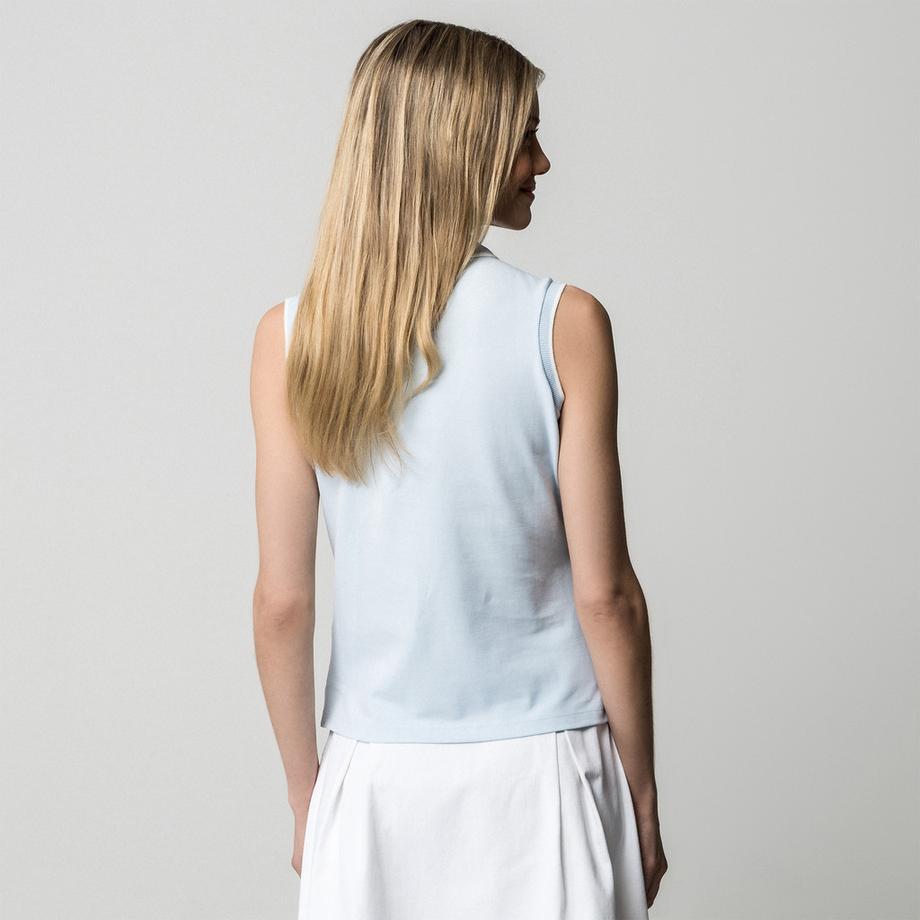 Manor Woman Ärmelloses Regular Fit Poloshirt  