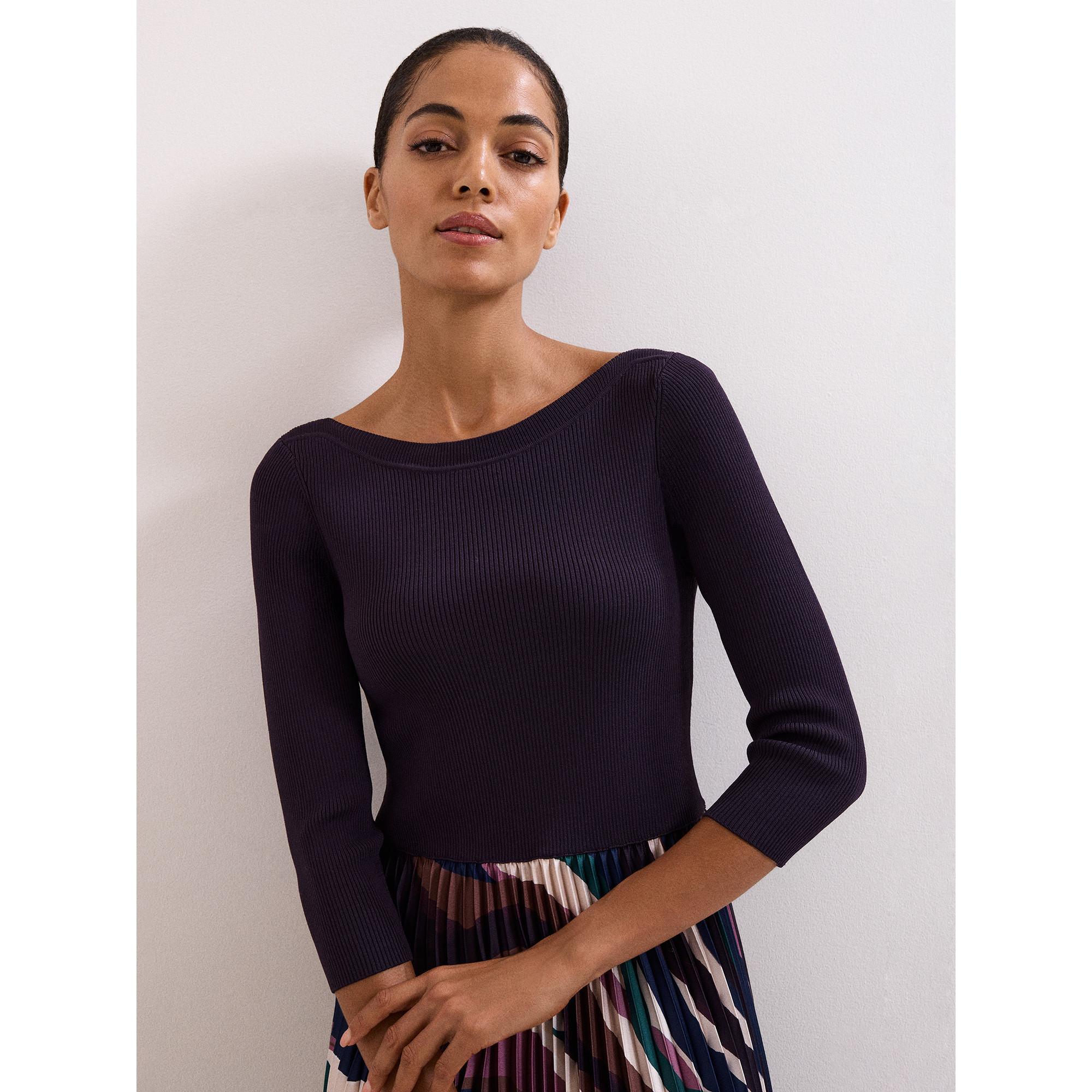 Phase Eight Robe Midi Tricotée  