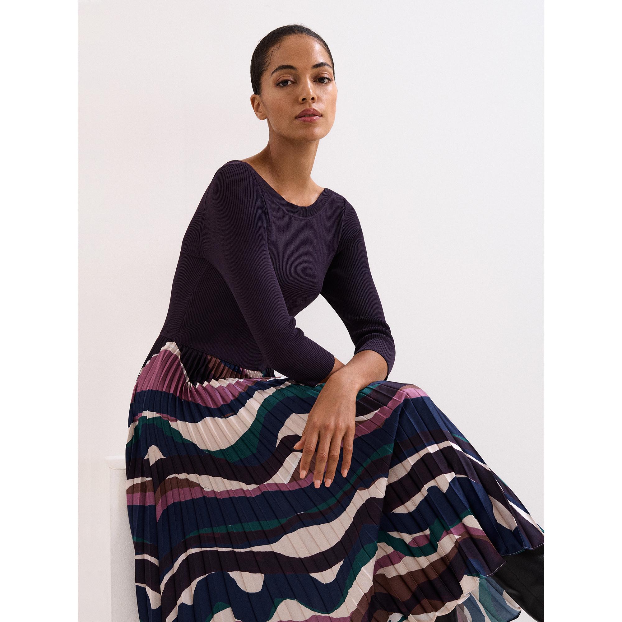 Phase Eight Robe Midi Tricotée  