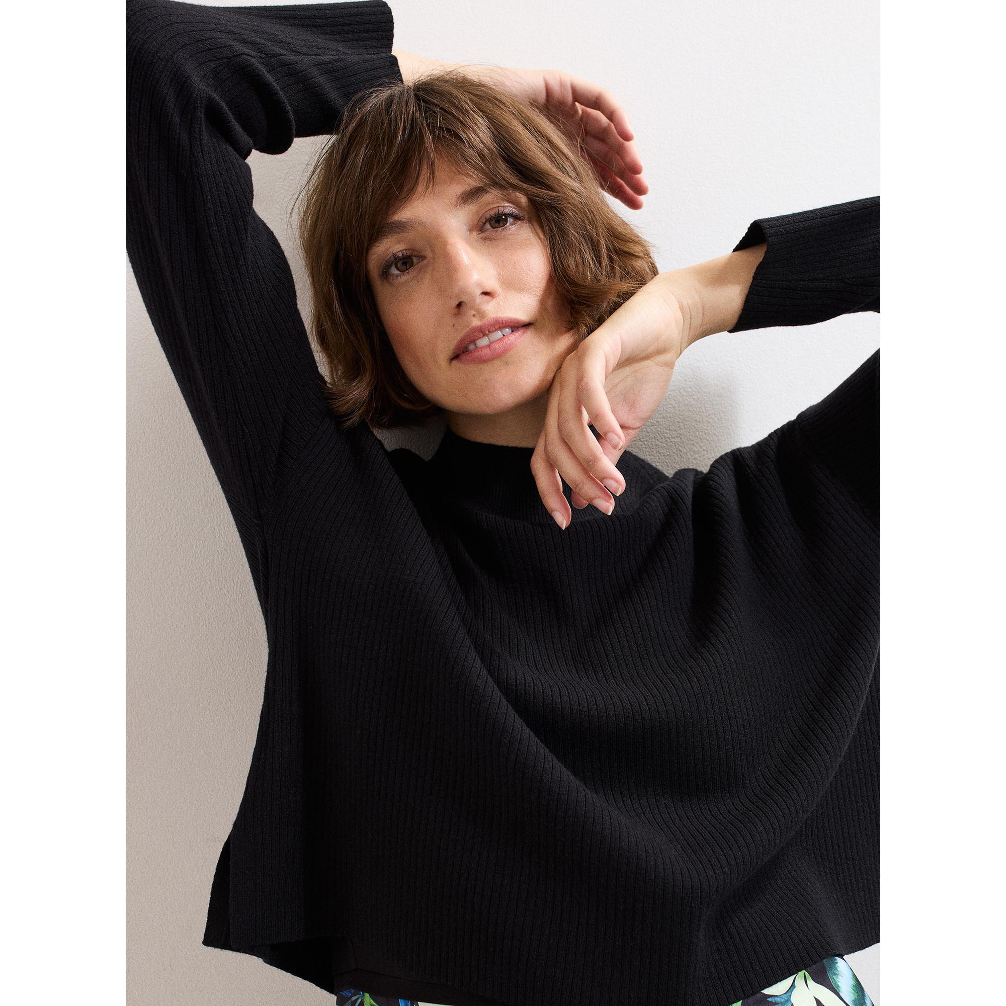 Phase Eight Robe Midi Superposée Fleurie Tricotée  