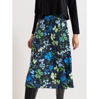 Phase Eight Robe Midi Superposée Fleurie Tricotée  