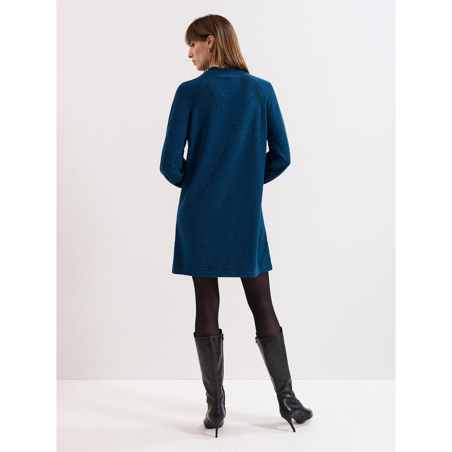 Phase Eight Tala Hot Fix Robe Mini Manches Longues  