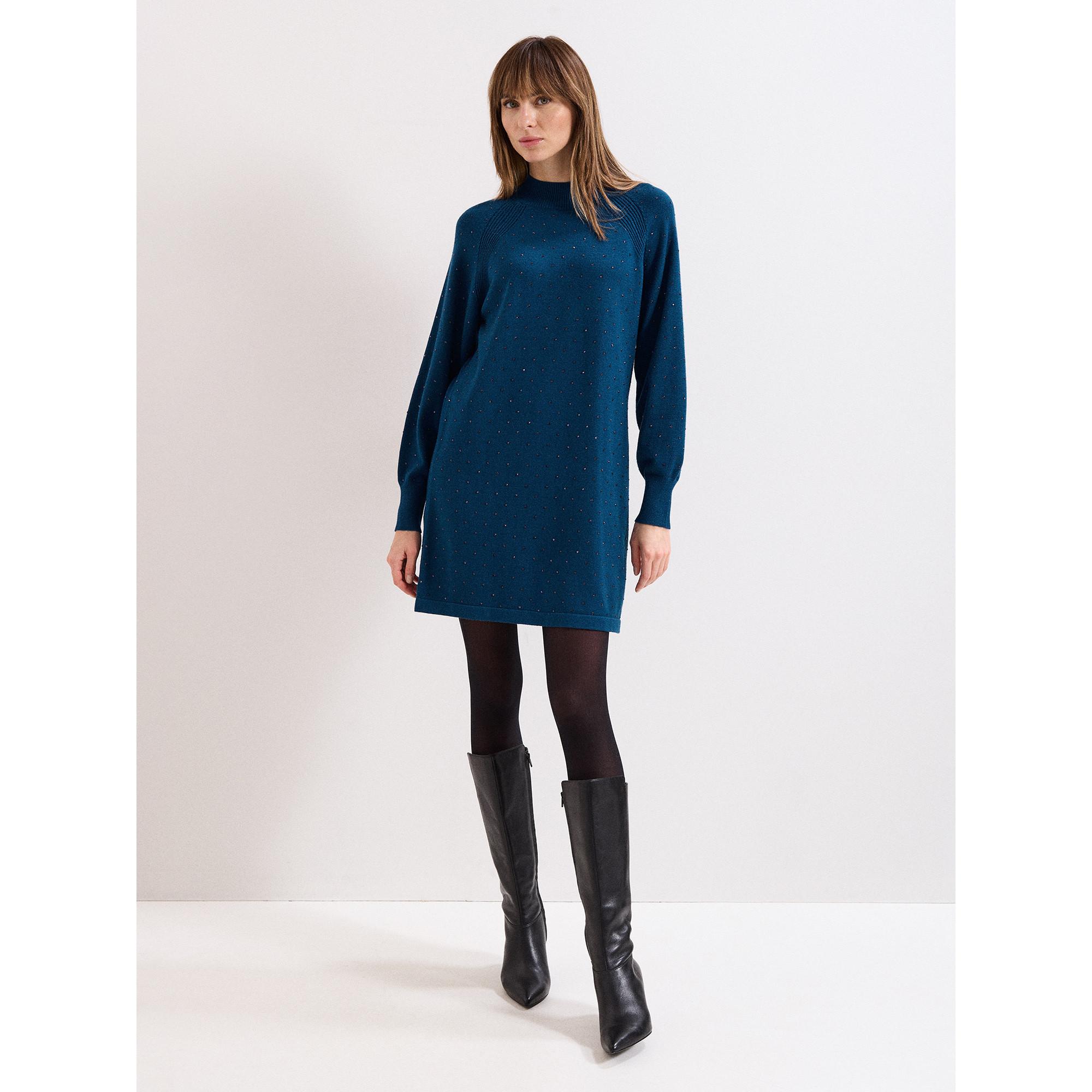 Phase Eight Tala Hot Fix Vestito Lavorato a Maglia  